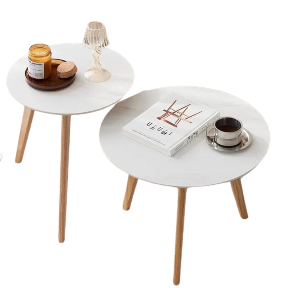 Modern Three-Leg Round Coffee Table